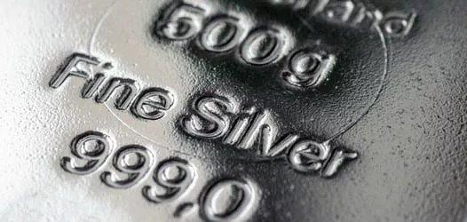 500g pure investment silver bar